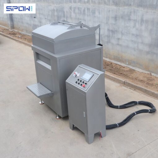 Máy trộn thịt chân không nằm ngang - Ảnh 2